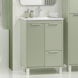 Brevita Тумба с раковиной Risacca Pistachio 60 фисташковый