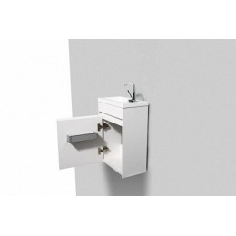 BelBagno Тумба с раковиной PIETRA MINI 400 L Bianco Lucido