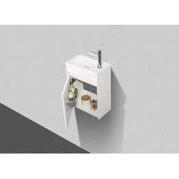 BelBagno Тумба с раковиной PIETRA MINI 400 L Bianco Lucido