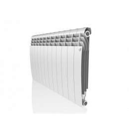 Радиатор биметаллический Royal Thermo BiLiner 500 Bianco Traffico 12 секций, боковое подключение