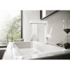 Смеситель для раковины Hansgrohe Finoris 76063700 с донным клапаном белый матовый