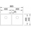 Кухонная мойка Blanco Claron 400/400-IF