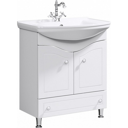 Aqwella Мебель для ванной Франческа 75, зеркало-шкаф
