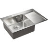 Мойка для кухни Paulmark Atlan Edge PM777851-BSL 78x51 брашированная сталь