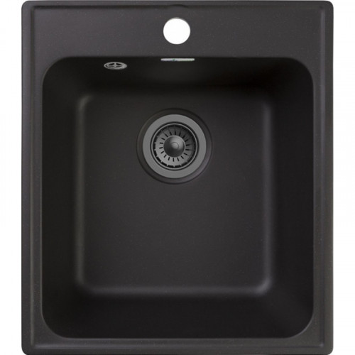 Мойка кухонная GranFest Quarz GF-Z17 черный