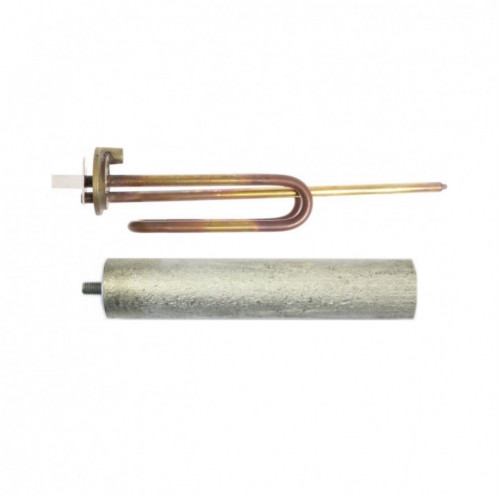 Комплект ТЭН 3кВт (3000Вт) RCA для водонагревателя Ariston + анод, R10038K1
