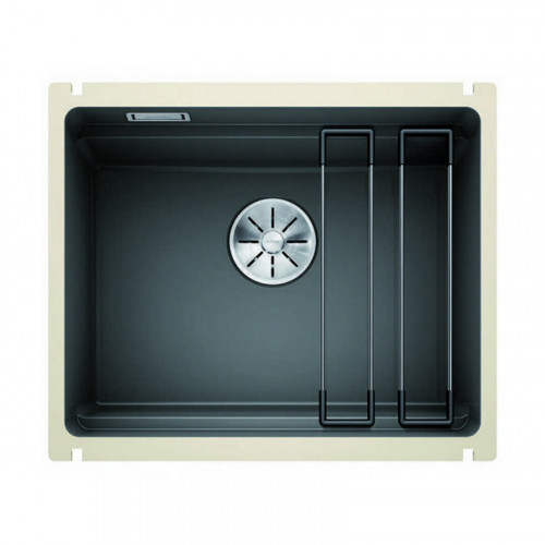 Кухонная мойка Blanco Etagon 500-U Ceramic PuraPlus, базальт