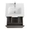 BelBagno Тумба с раковиной Kraft 39-50 подвесная Темно-Серый матовый с раковиной BB500/390ETL