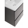 BelBagno Тумба с раковиной Kraft 39-50 подвесная Темно-Серый матовый с раковиной BB500/390ETL