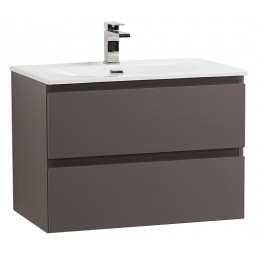 BelBagno Тумба с раковиной Kraft 70 подвесная Темно-Серый матовый с раковиной BB-8099-70