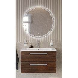 BelBagno Мебель для ванной Eco Cer-N 80 CZR-8073-80 орех шоколад софт ручки серые