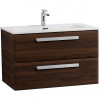 BelBagno Мебель для ванной Eco Cer-N 80 CZR-8073-80 орех шоколад софт ручки серые