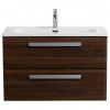 BelBagno Мебель для ванной Eco Cer-N 80 CZR-8073-80 орех шоколад софт ручки серые