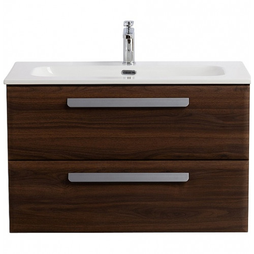 BelBagno Мебель для ванной Eco Cer-N 80 CZR-8073-80 орех шоколад софт ручки серые