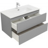 Aquanet Мебель для ванной Вега 2.0 90 Flat подвесная мисти грин матовая