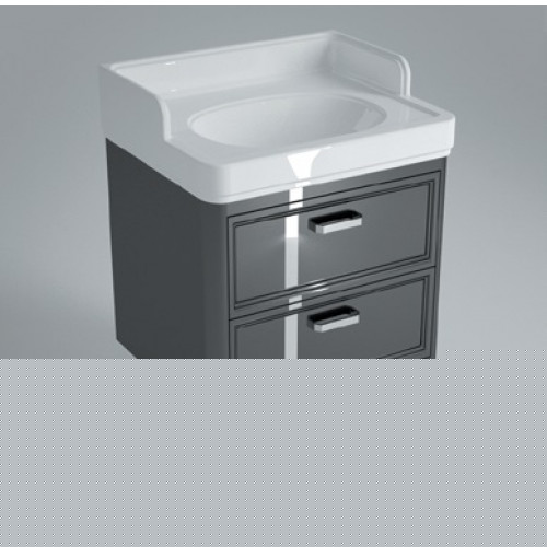Kerama Marazzi Мебель для ванной Pompei 60, 2 ящика, черная