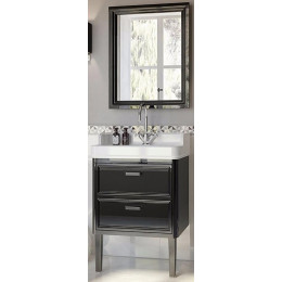 Kerama Marazzi Мебель для ванной Pompei 60, 2 ящика, черная
