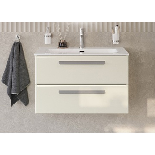 BelBagno Мебель для ванной Eco Cer-N 80 CZR-8073-80 брашированная альпака ручки серые