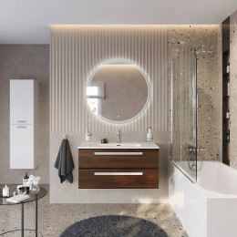 BelBagno Мебель для ванной Eco Cer-N 100 CZR-8095-100 орех шоколад софт ручки сатин