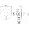 Смеситель для душа Paffoni Light LIG010CR 255153 хром