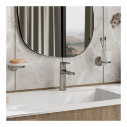Смеситель для раковины WasserKRAFT Spree 1403 никель