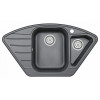 Кухонная мойка Granula GR-9101 89х49 шварц