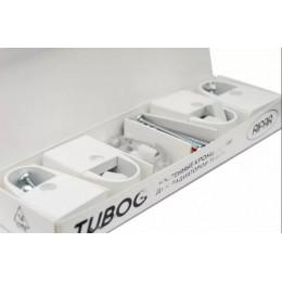 Стальной трубчатый радиатор Rifar Tubog 3052 B1, 24 секций белый, боковое подключение