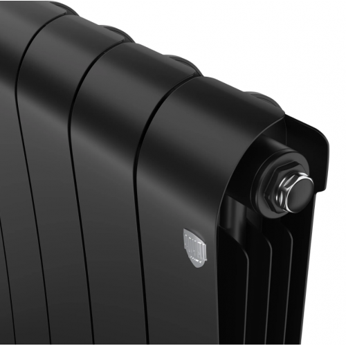 Радиатор биметаллический Royal Thermo Infinity 300 Noir Sable 12 секций, боковое подключение