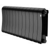 Радиатор биметаллический Royal Thermo Infinity 300 Noir Sable 12 секций, боковое подключение
