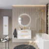 BelBagno Мебель для ванной Eco Cer-N 80 CZR-8095-80 bianco opaco ручки сатиновое золото