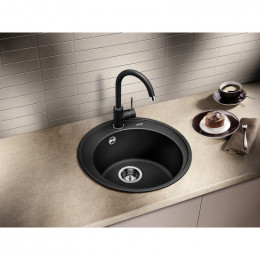 Комплект мойка Blanco Classic 45 S и смеситель Blanco Mida Silgranit, кофе 521313M2