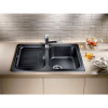 Комплект мойка Blanco Classic 45 S и смеситель Blanco Mida Silgranit, кофе 521313M2