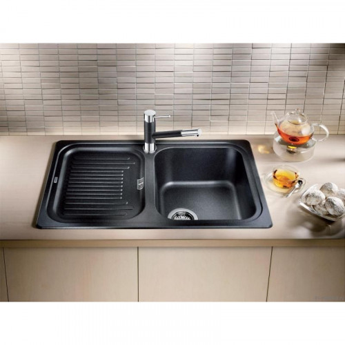 Комплект мойка Blanco Classic 45 S и смеситель Blanco Mida Silgranit, кофе 521313M2