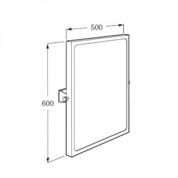 Зеркало 50 см Roca Access 816915009