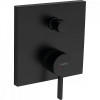 Смеситель для ванны Hansgrohe Finoris 76415670 черный матовый