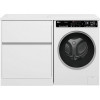Misty Мебель для ванной с раковиной под стиральную машину Ингрид 130 L белая