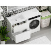 Misty Мебель для ванной с раковиной под стиральную машину Ингрид 130 L белая