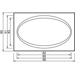 Зеркало Aquanet TH-R-40 95 00180759
