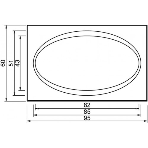 Зеркало Aquanet TH-R-40 95 00180759