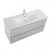 BelBagno Тумба с раковиной Uno 120 с 2 ящиками подвесная Bianco Opaco с раковиной BB-8099-120