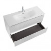 BelBagno Тумба с раковиной Uno 120 с 2 ящиками подвесная Bianco Opaco с раковиной BB-8099-120