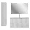 BelBagno Тумба с раковиной Uno 120 с 2 ящиками подвесная Bianco Opaco с раковиной BB-8099-120