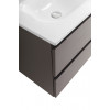 BelBagno Тумба с раковиной Kraft 120-2 подвесная Темно-Серый матовый с раковиной BB-8099-120-2