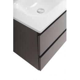 BelBagno Тумба с раковиной Kraft 120-2 подвесная Темно-Серый матовый с раковиной BB-8099-120-2