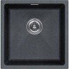 Мойка для кухни Paulmark Lumi UNI LU45-DG 45.5x46 графит