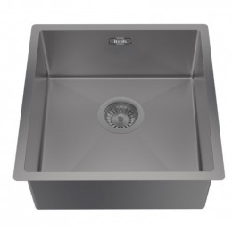 Кухонная мойка Iddis Edifice EDI44G0i77 44х44 графит