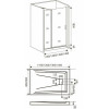 Good Door Душевое ограждение FANTASY WTW-120-F-CH