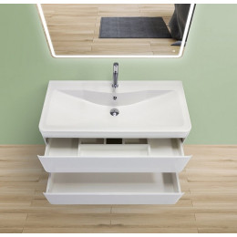 BelBagno Тумба с раковиной ALBANO 800 Bianco Lucido