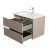 BelBagno Тумба с раковиной Kraft 39-70 подвесная Бежевый матовый с раковиной BB700/390ETL