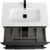 BelBagno Мебель для ванной Eco Cer-N 80 CZR-8095-80 grafito ручки сатин